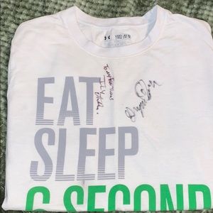 Signed Under armour shirt ,Grayson and Ethan Dolan